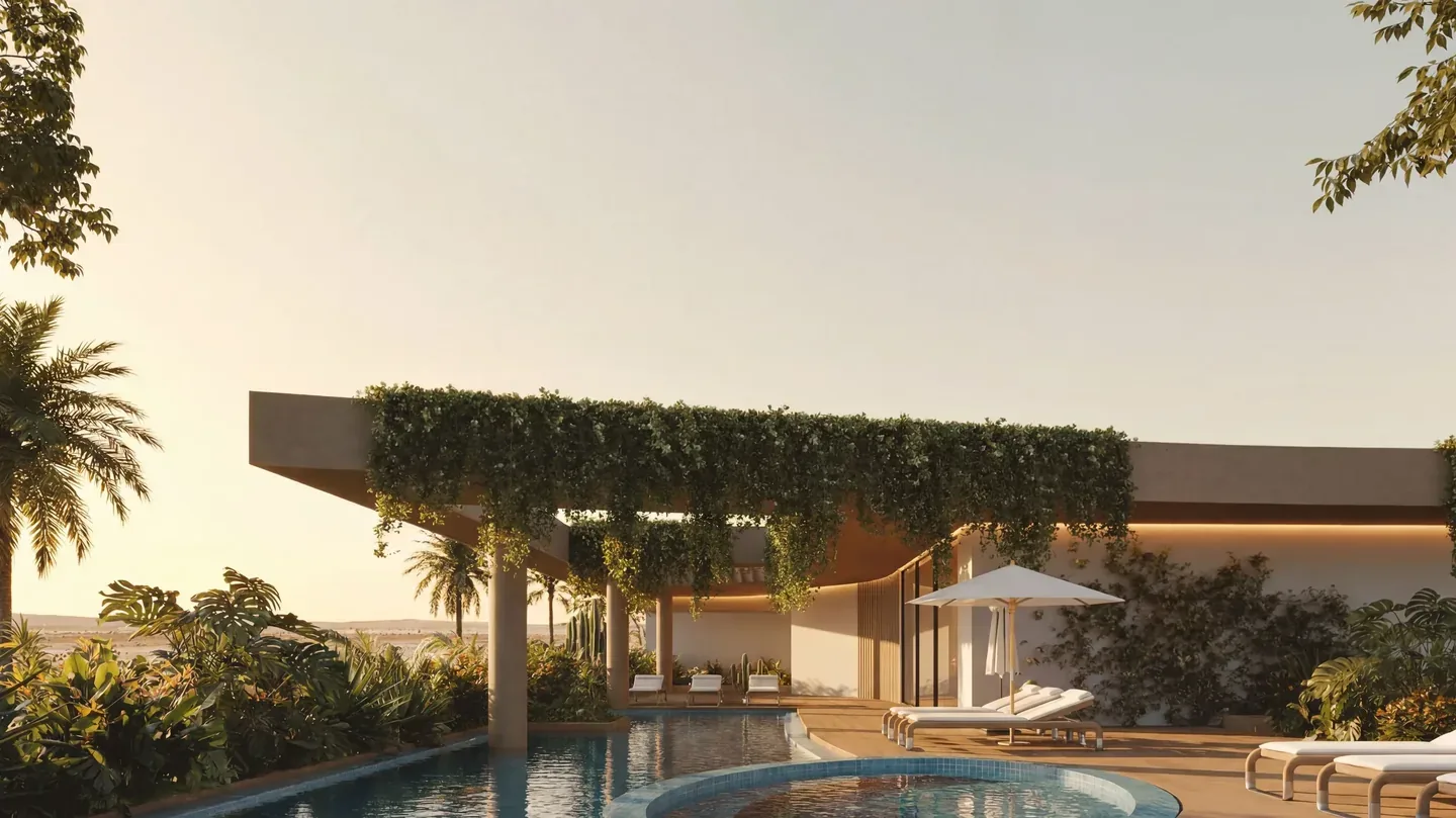 Lunaya Terraces with layered balconies and integrated planting